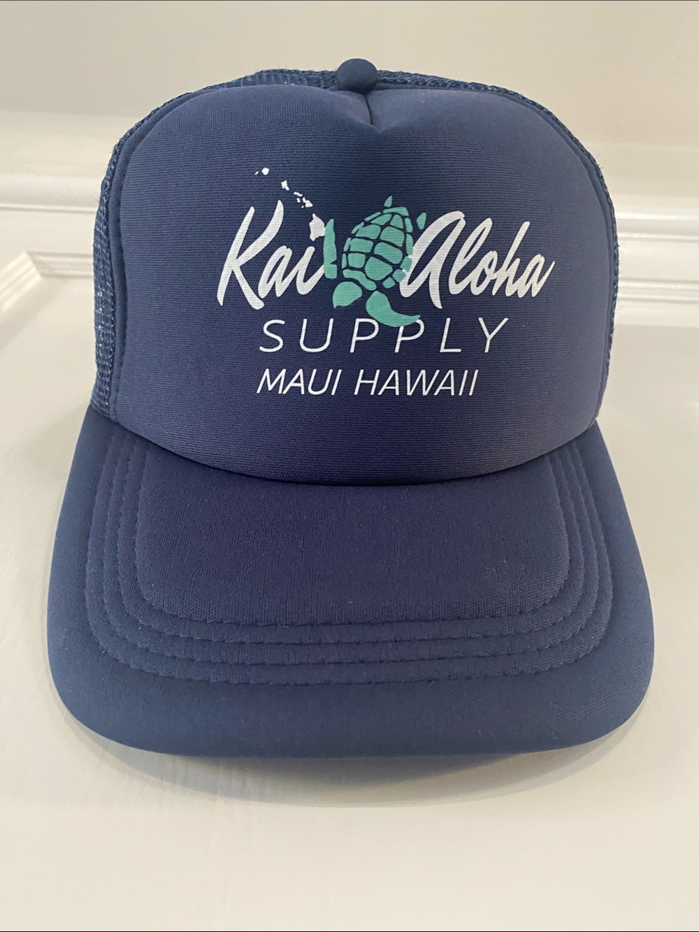 Navy Trucker Hat - Maui Hawaii